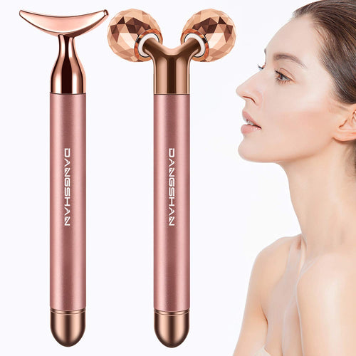 2 in 1 Facial Massager Set
